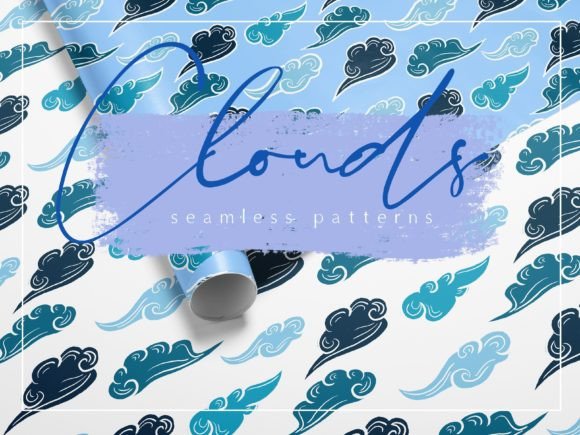 Clouds Seamless Patterns