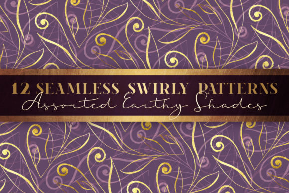 Earthy Rustic Elegant Seamless Patterns