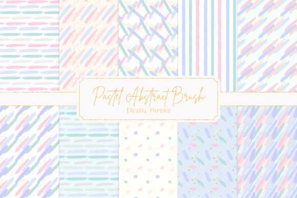 Pastel Abstract Brush Patterns: A Practical Guide for Designers and Creators