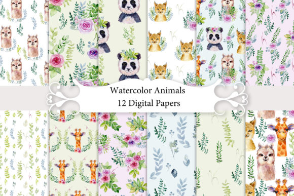 Safari Seamless Patterns