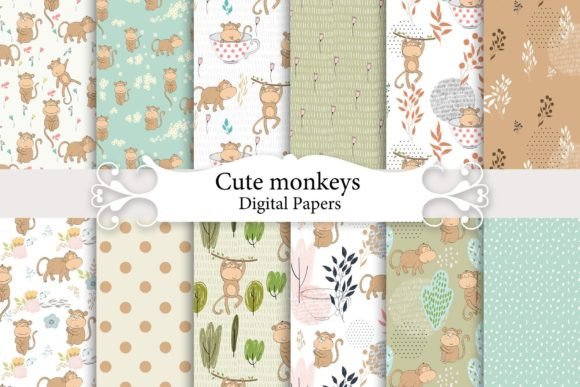Seamless Patterns with Monkeys: A Practical Guide for Designers and Crafters